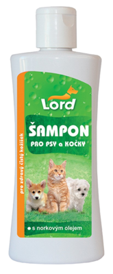 Lord šampón pre psov a mačky s norkovým olejom