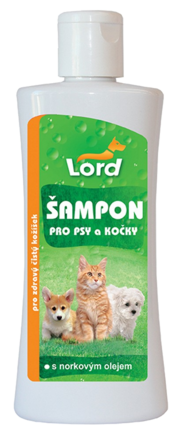 Lord šampón pre psov a mačky s norkovým olejom